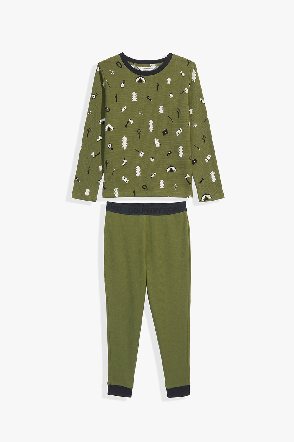 Cotton Camping Icon Pyjama Set