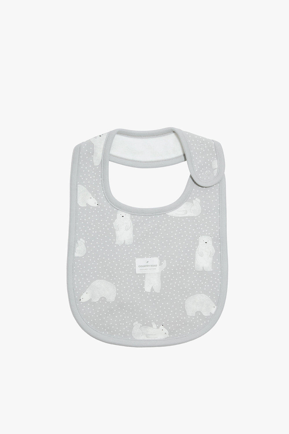 Unisex Cotton Bear Bib