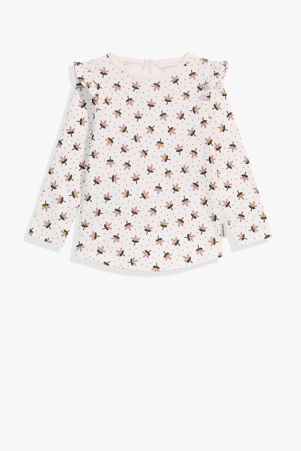 Cotton Multi Flower T-Shirt