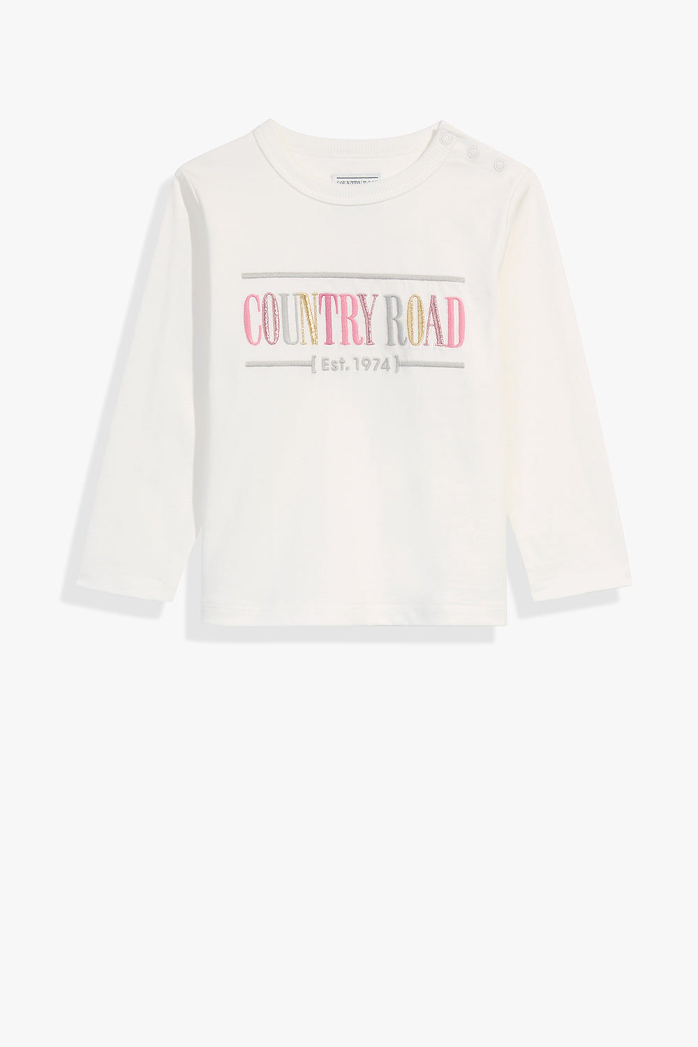 Cotton Long Sleeve Heritage T-Shirt