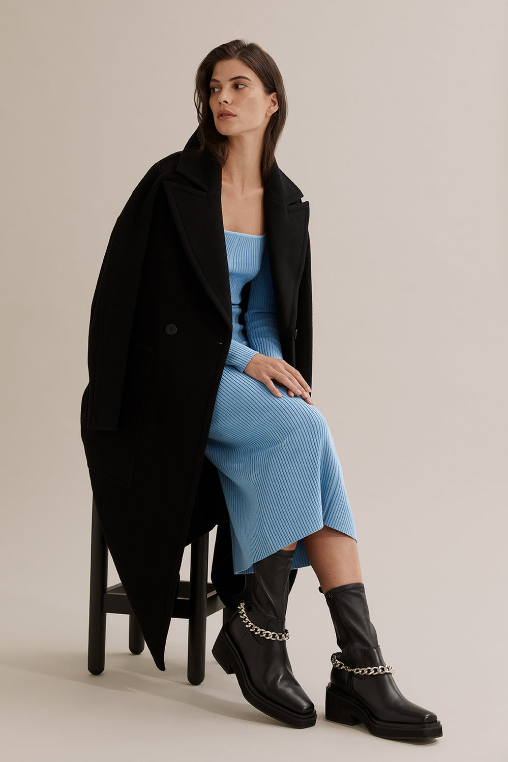 Knit Column Dress