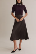 Basque Detail Skirt