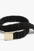 Square Buckle Stretch Belt