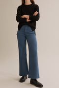 Australian Cotton Super High Wide Jean