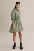 Teen Button Through Shirt Dress