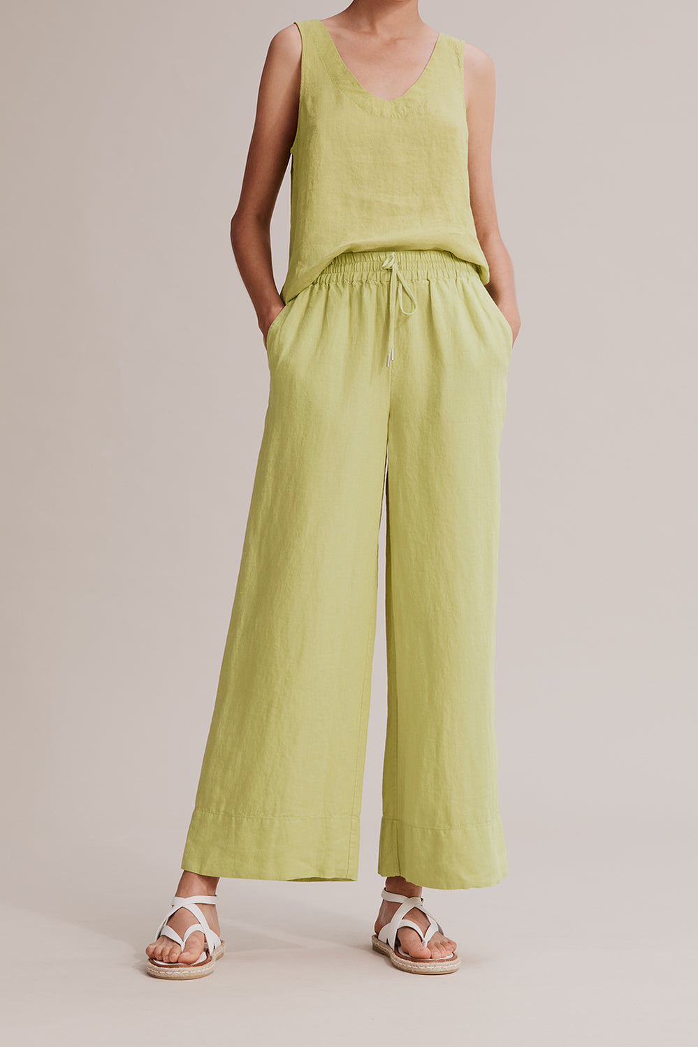 Linen Palazzo Pant
