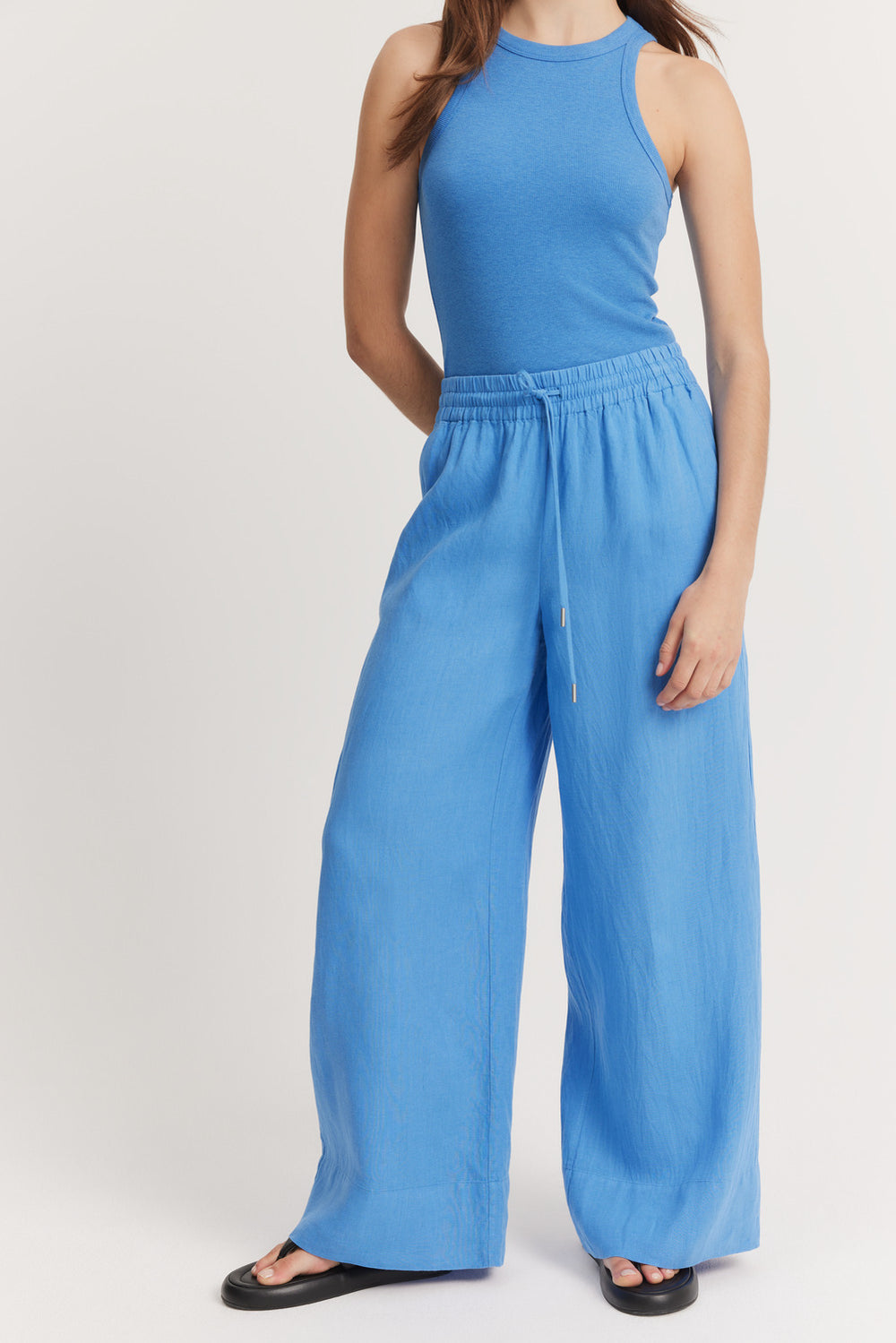 Linen Palazzo Pant