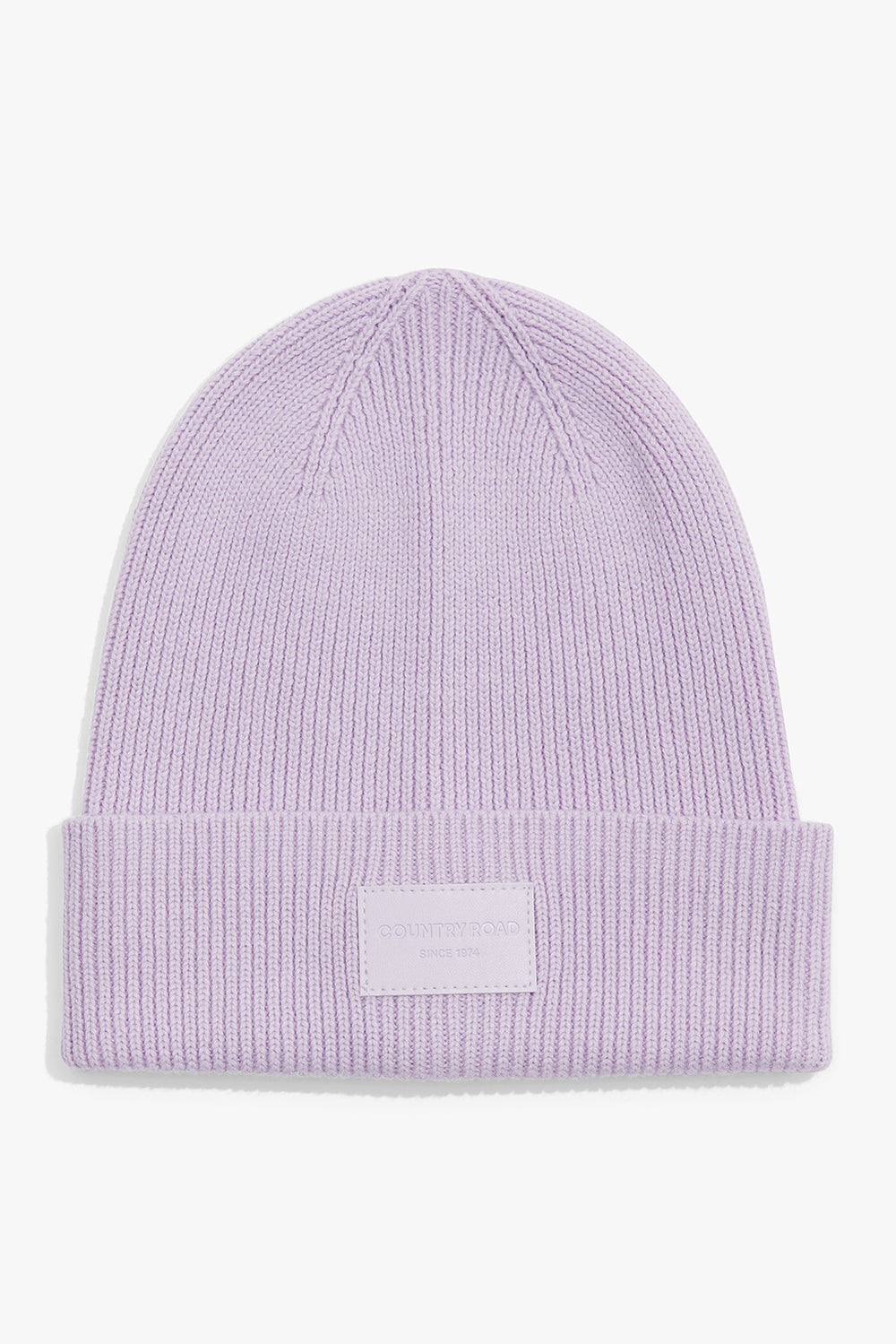 Branded Rib Beanie