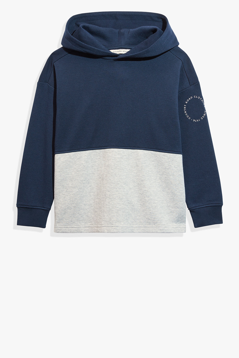 Cotton Logo Hood T-Shirt
