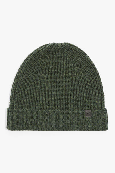 Cotton Blend Rib Beanie