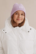Teen Polyester Oversized Quilt Puffer Jacket