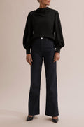 Cotton Super High Wide Jean
