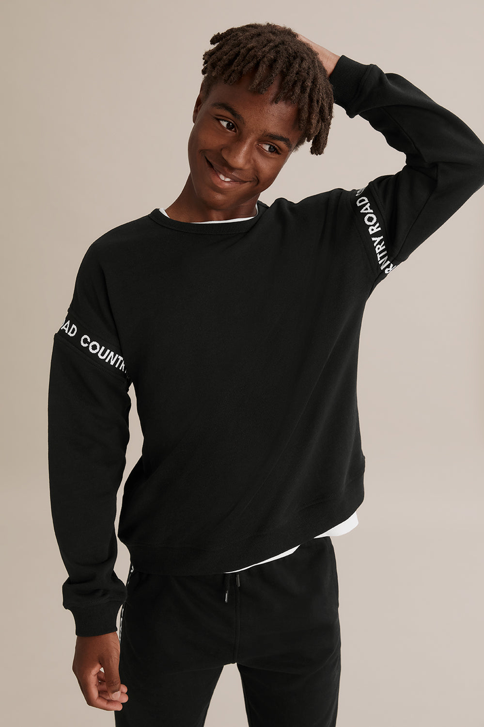 Teen Cotton Logo Sweat