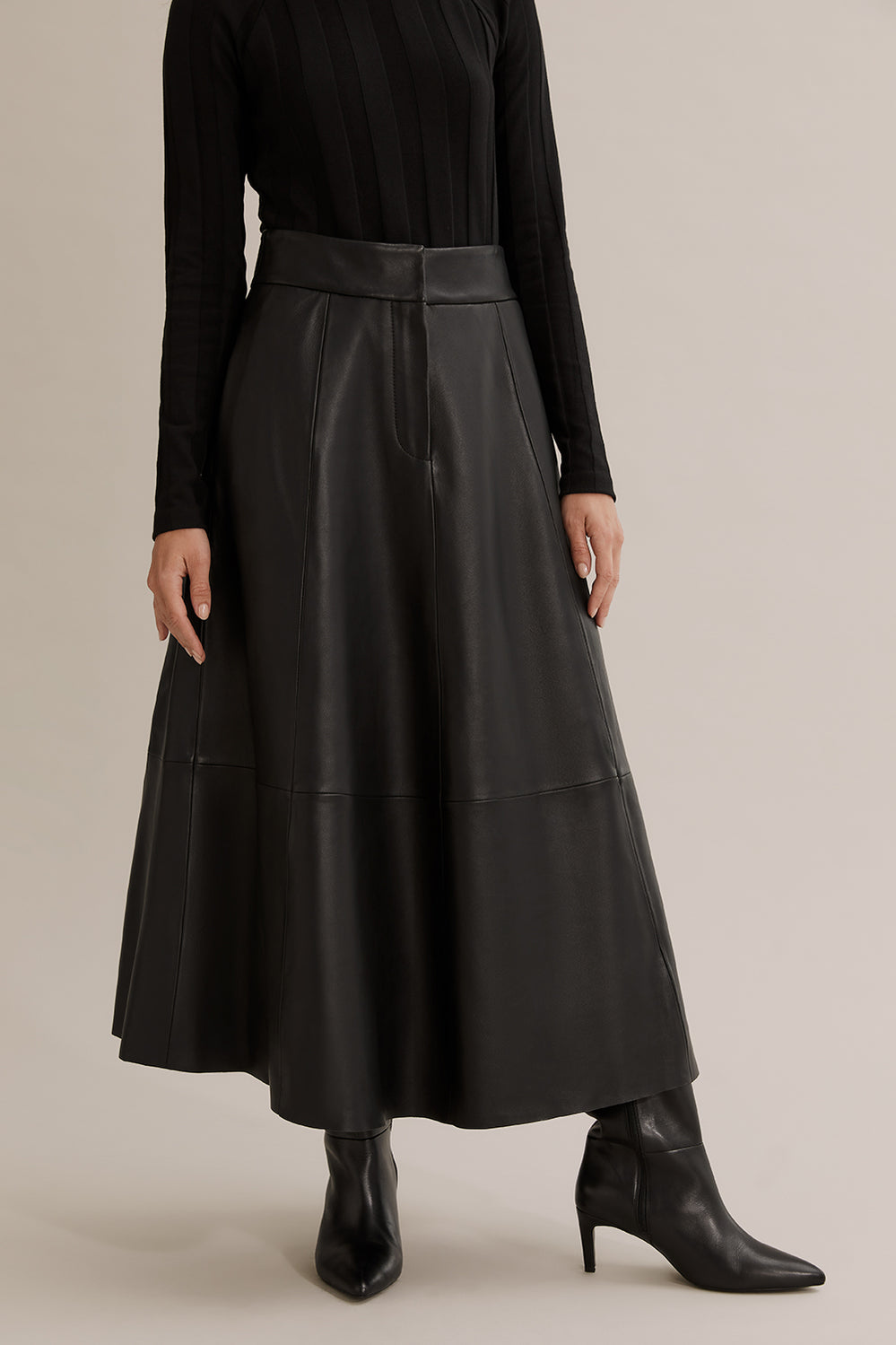 Leather Skirt