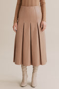 Inverted Pleat Skirt