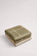 Meeka Cotton Check Tea Towel Pack Of 2