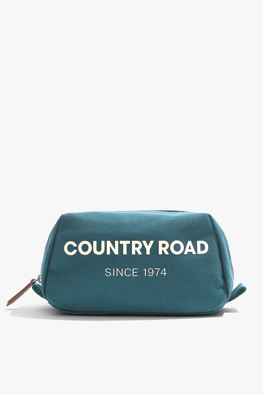 Cotton Modern Logo Small Wash Bag