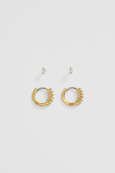 Dana Stud Earring Pack Of 2
