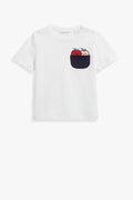 Cotton Apple Peach T-Shirt