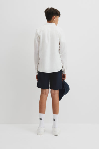 Teen Organically Grown Linen Shirt