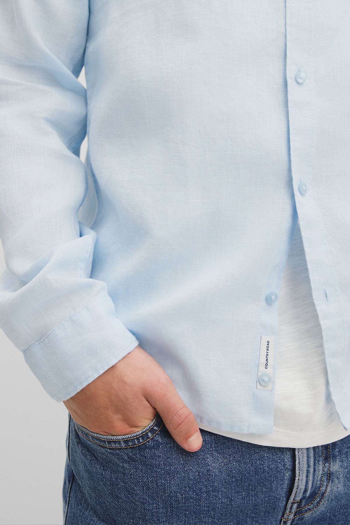Teen Organically Grown Linen Shirt