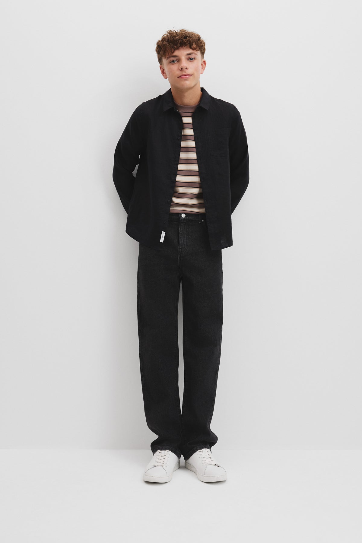 Teen Organically Grown Linen Shirt