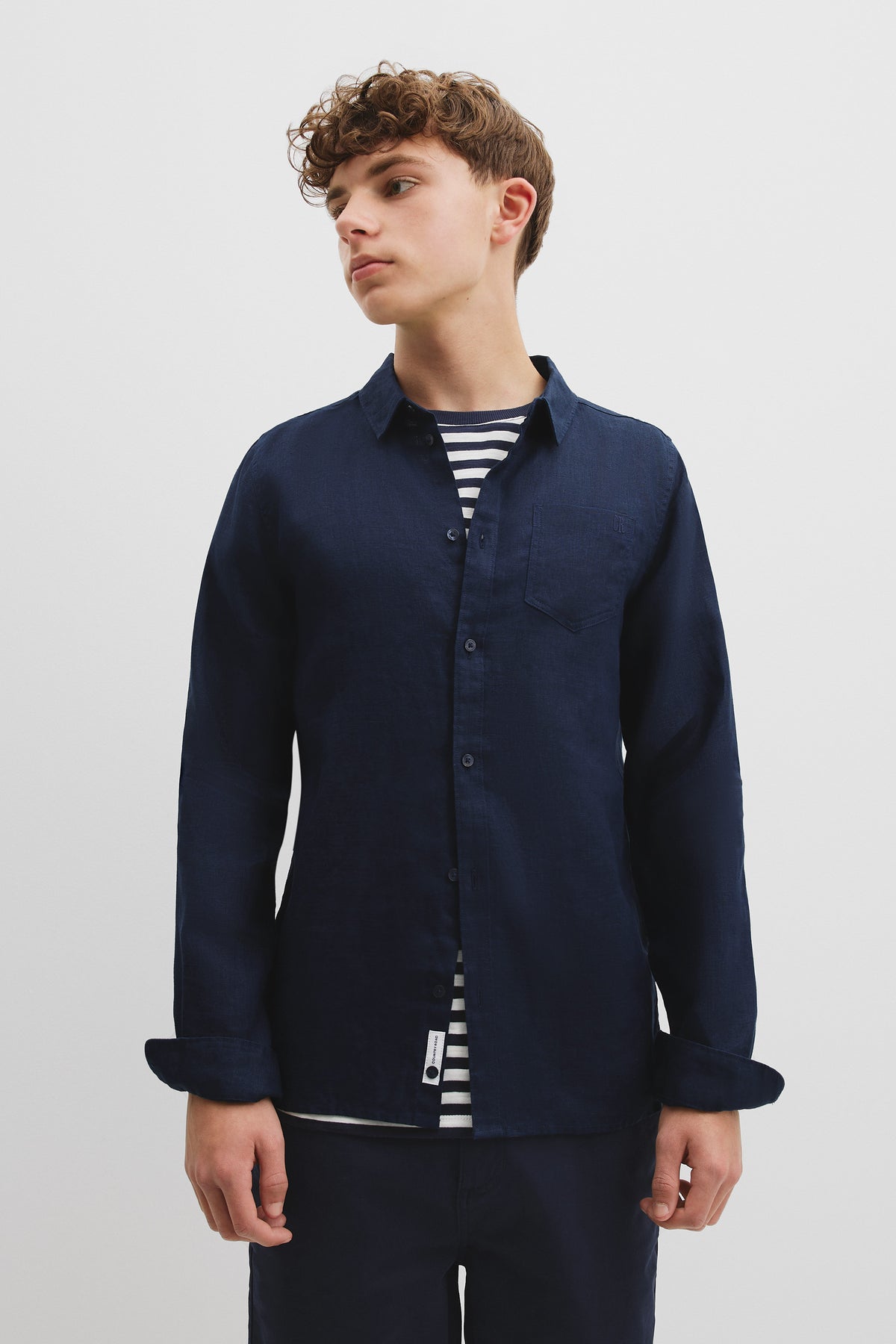 Teen Organically Grown Linen Shirt