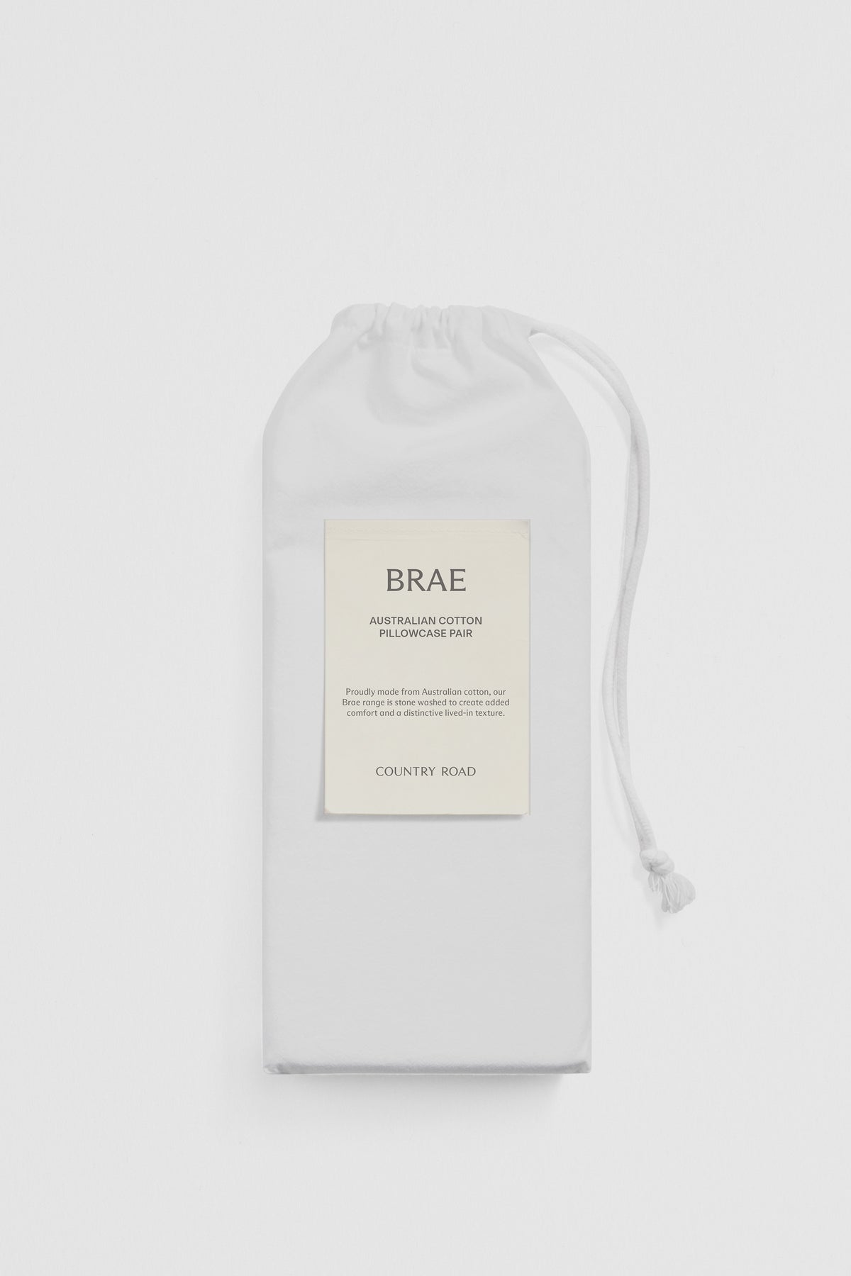 Brae Australian Cotton Pillowcase Pair
