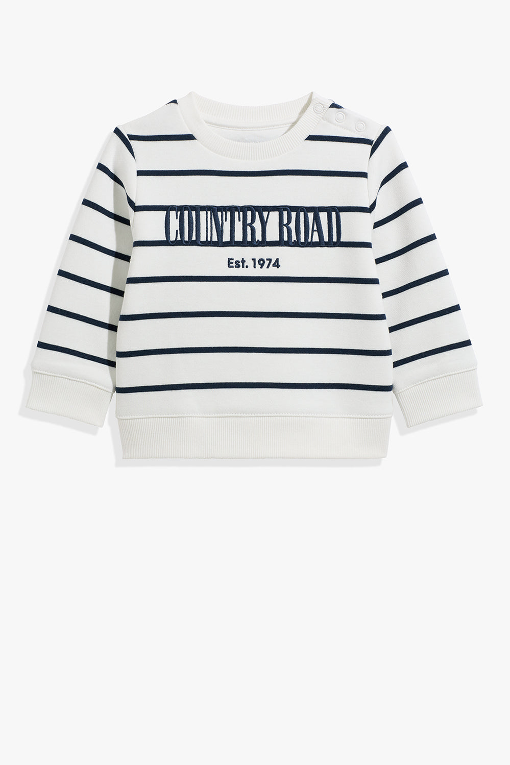 Cotton Heritage Stripe Sweat