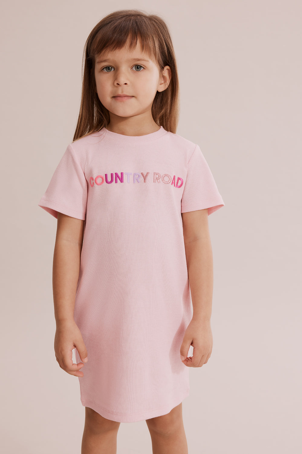 Polyester Multi Logo Dress
