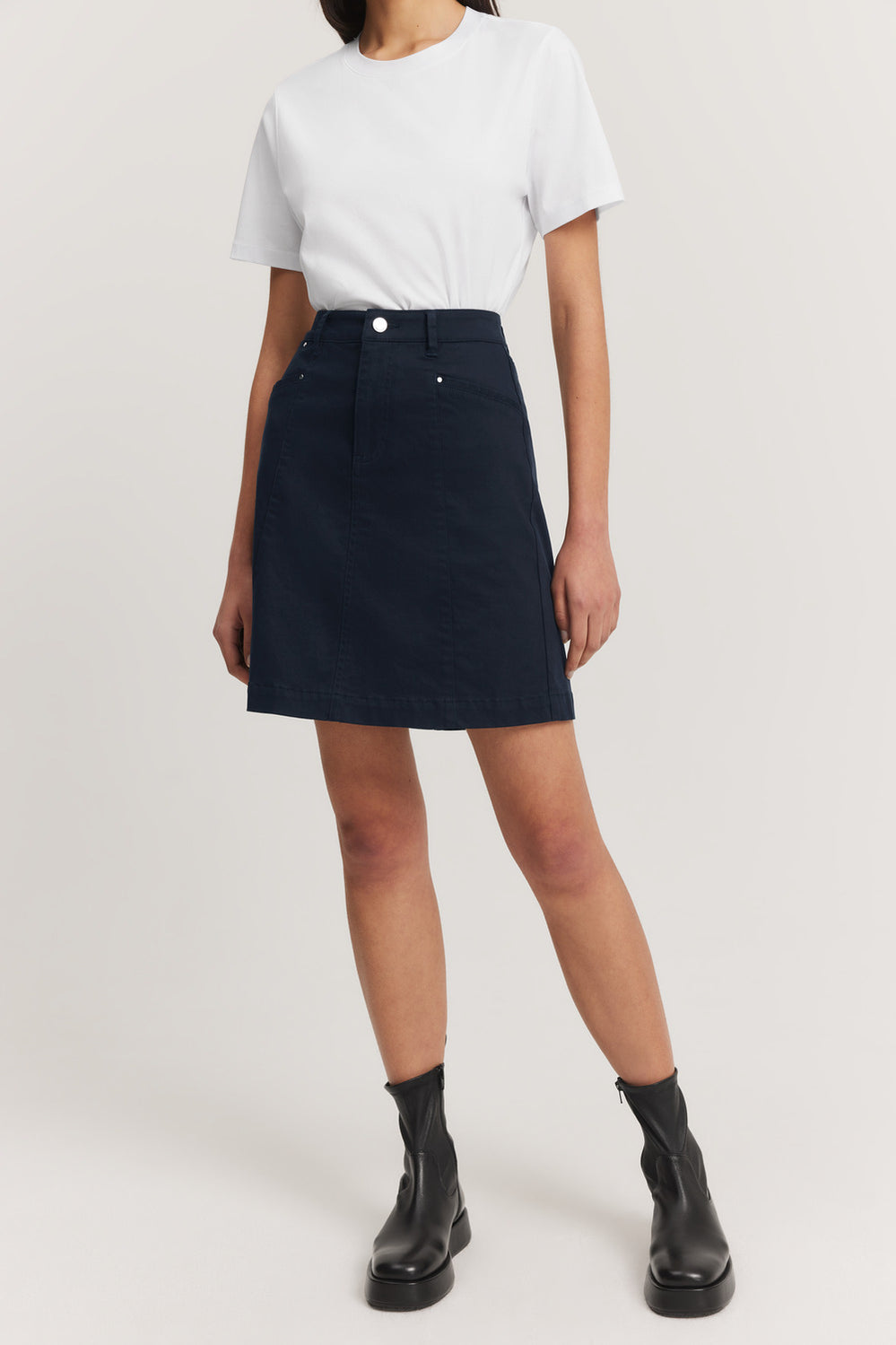 Sateen Skirt