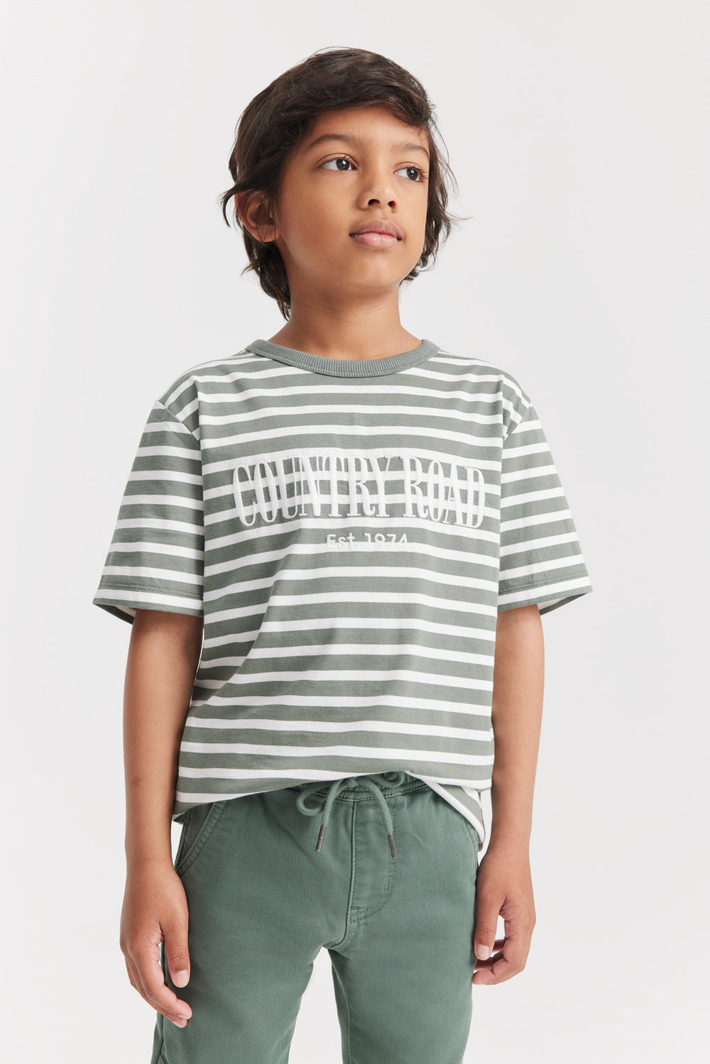 Cotton Heritage Stripe T-Shirt