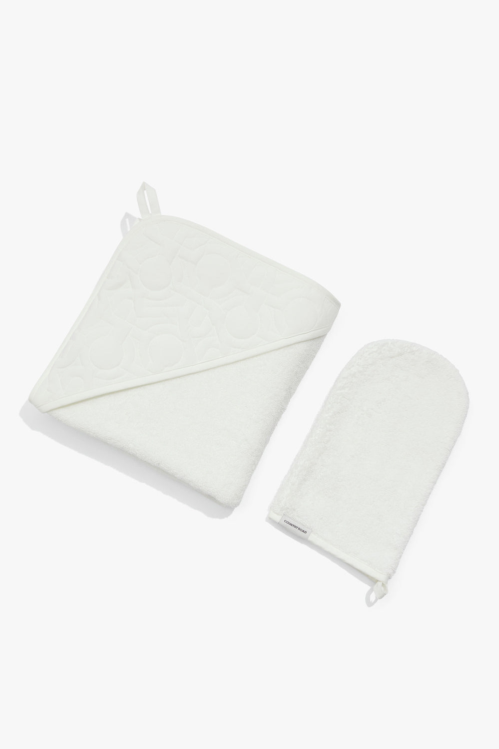 Cotton Logo Bath Set