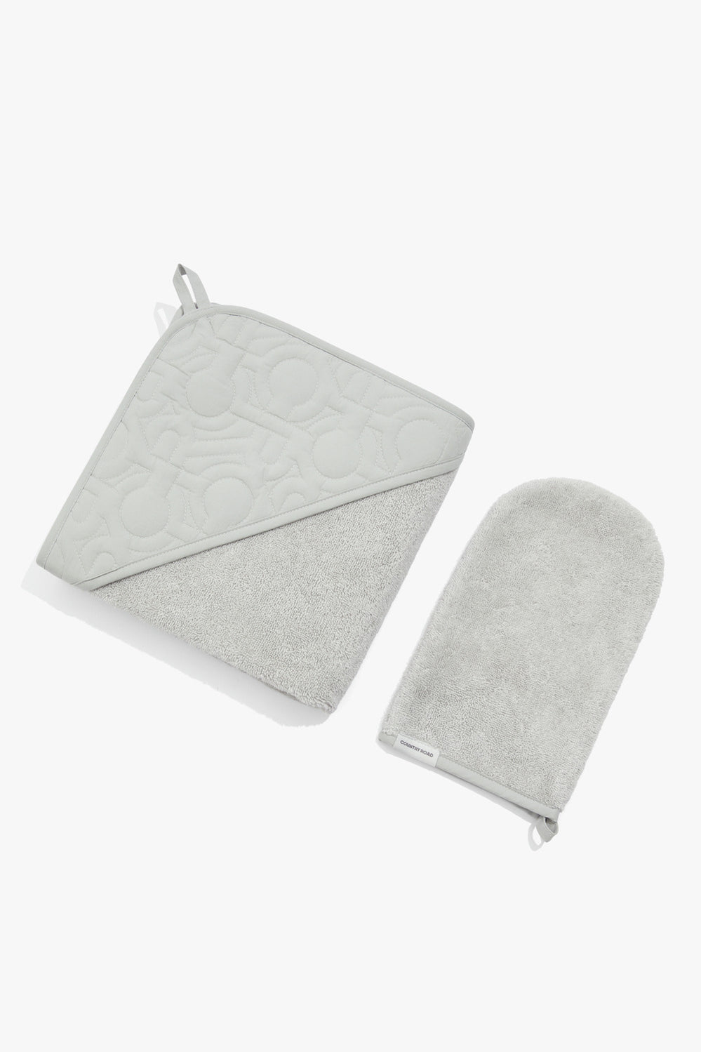 Cotton Logo Bath Set
