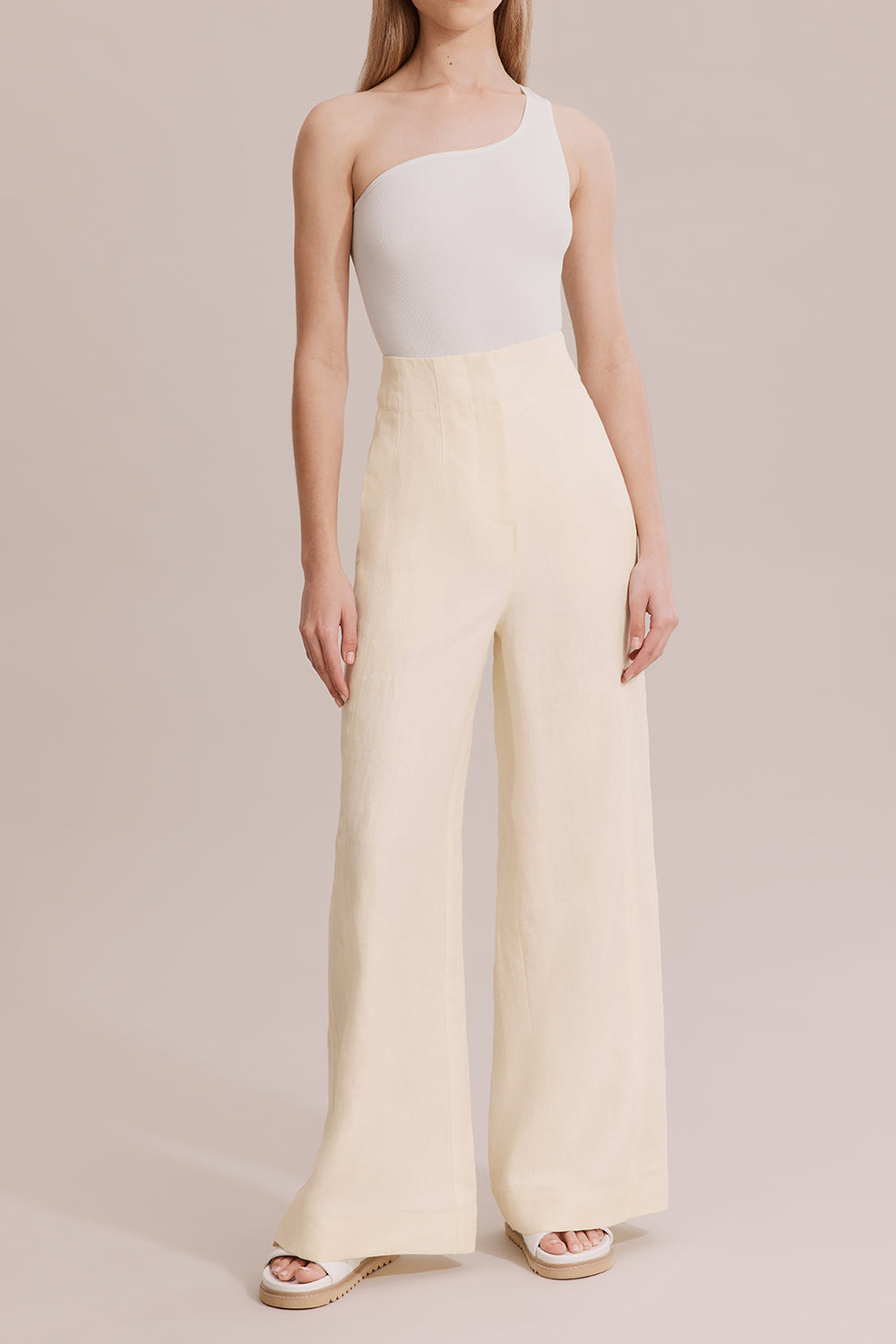 Linen Wide Leg Pant