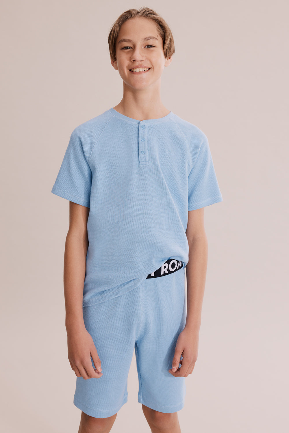 Teen Cotton Waffle Pyjama Set