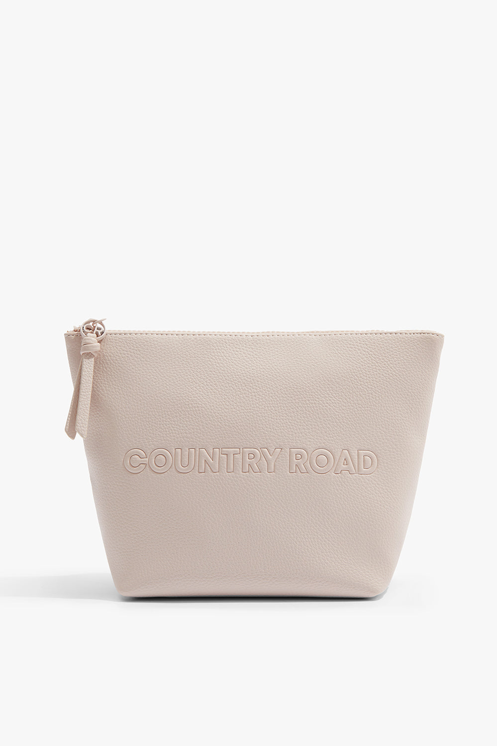 Branded Detail Tri Cosmetic Bag