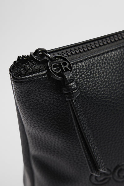 Branded Detail Tri Cosmetic Bag