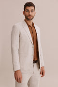 Slim Fit Irish Linen Blazer