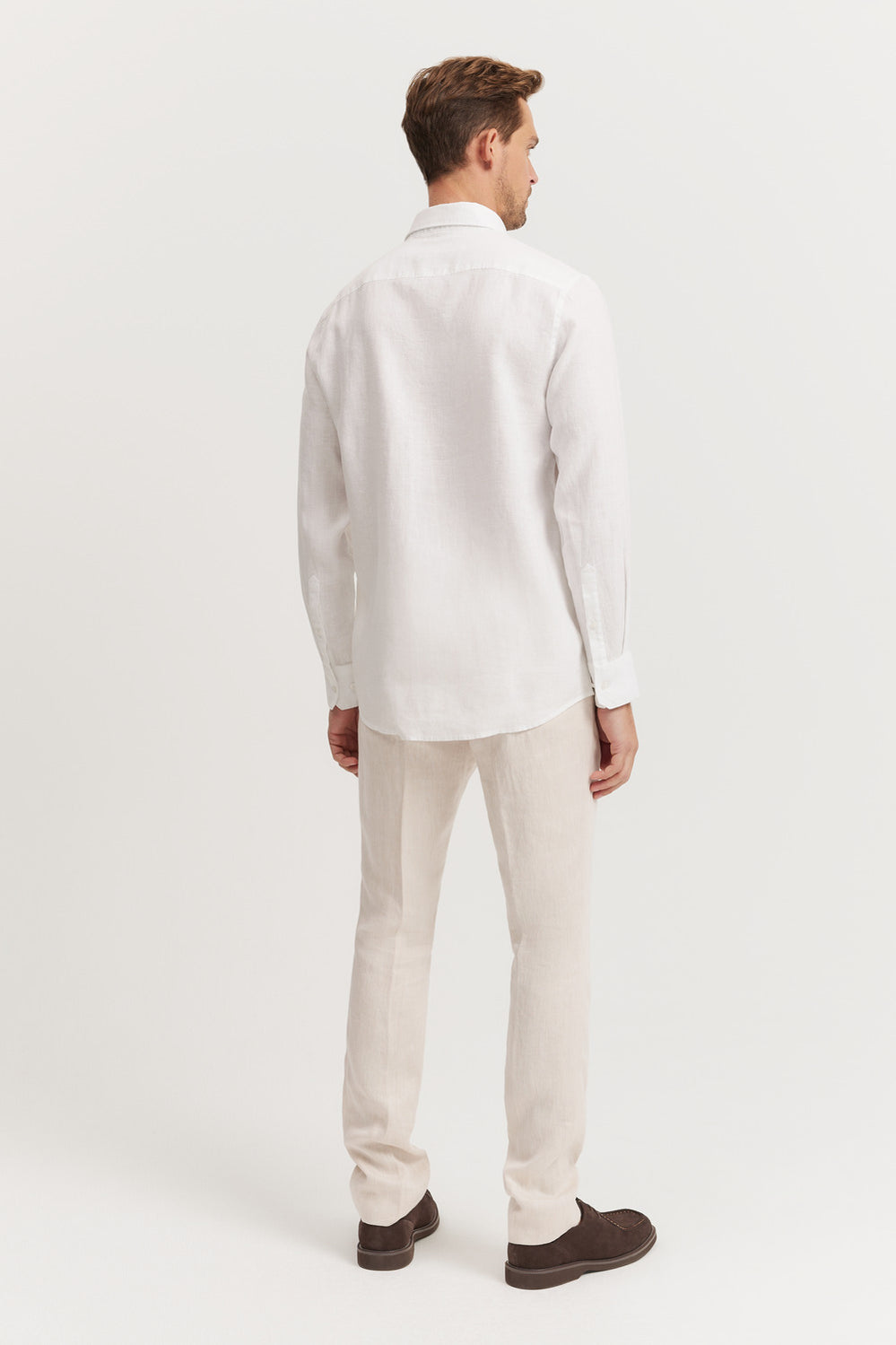 Tailored Fit Organically Grown Linen Shirt
