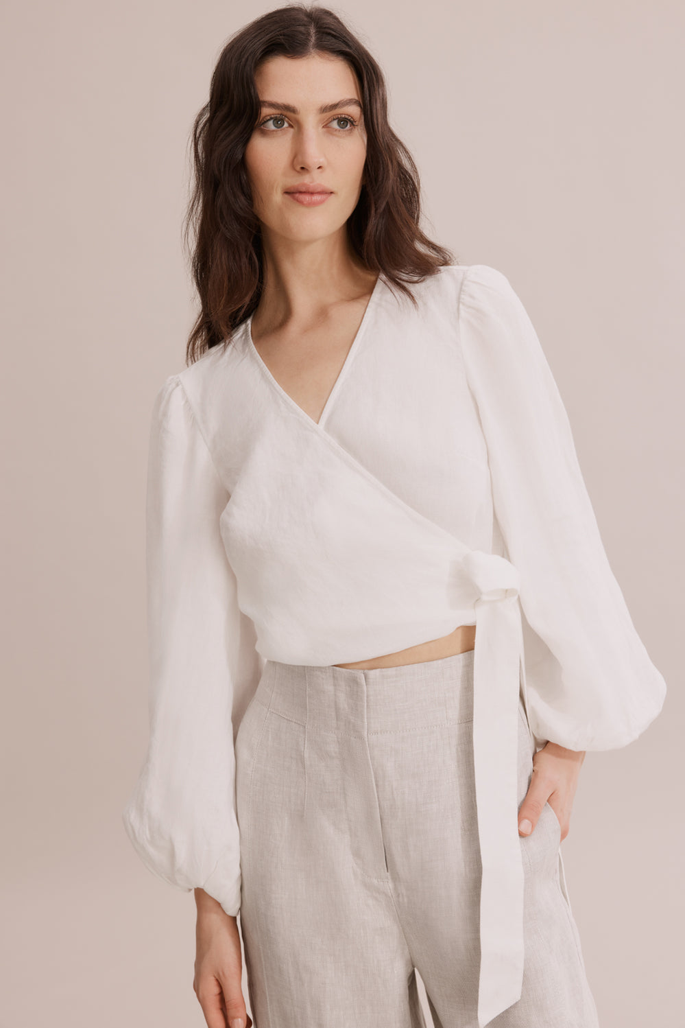 Wrap Blouse