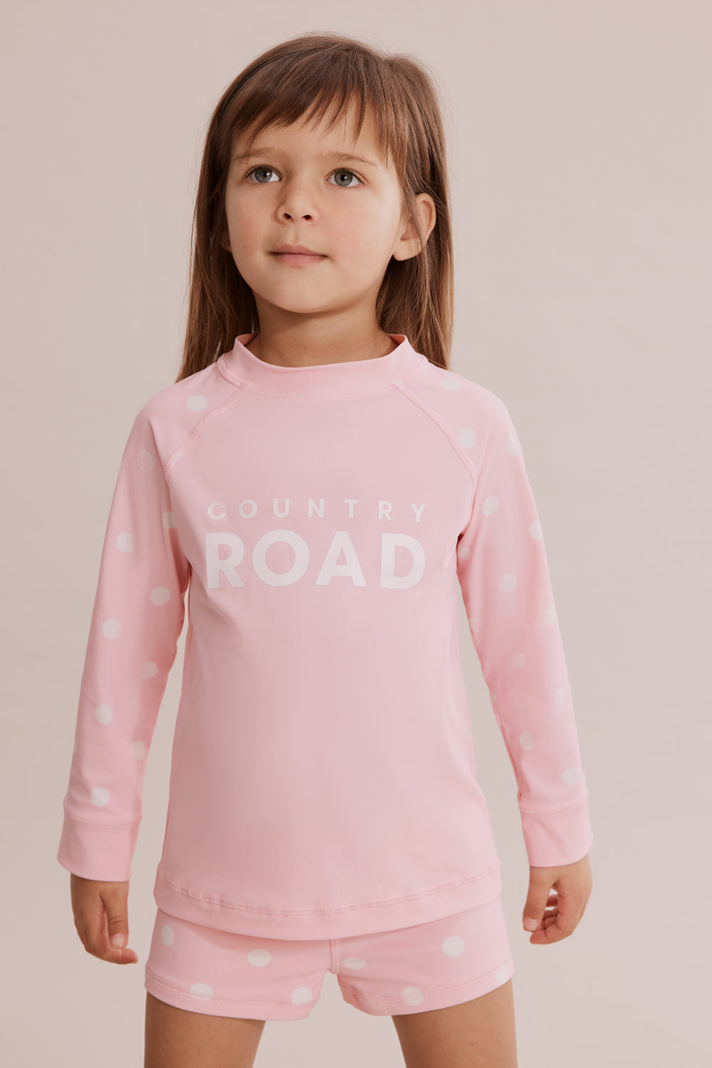 Nylon Logo Spot Rash Vest