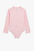 Nylon Logo Spot Swimsuit