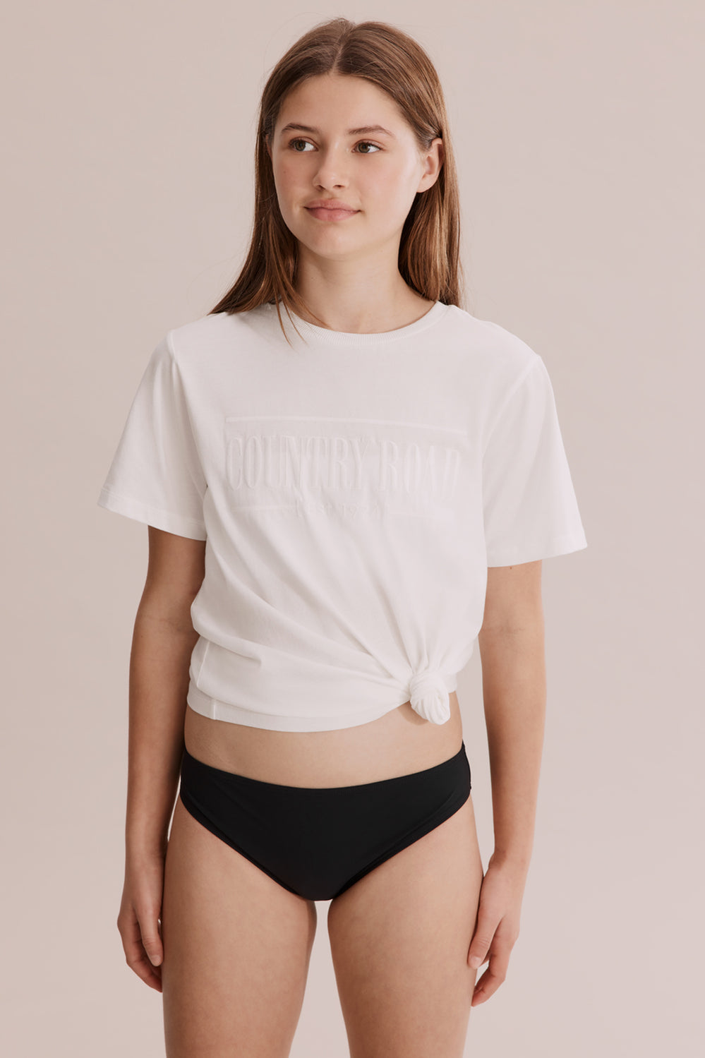 Teen Nylon Logo Bikini Bottom