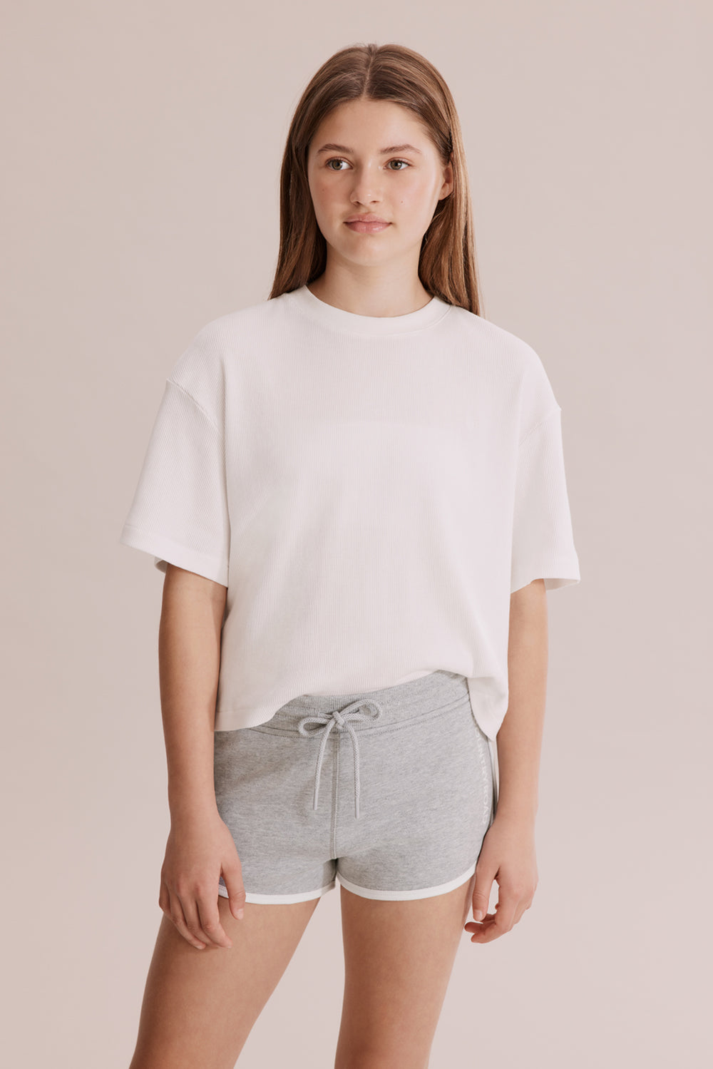 Teen Cotton Logo Sweat Short