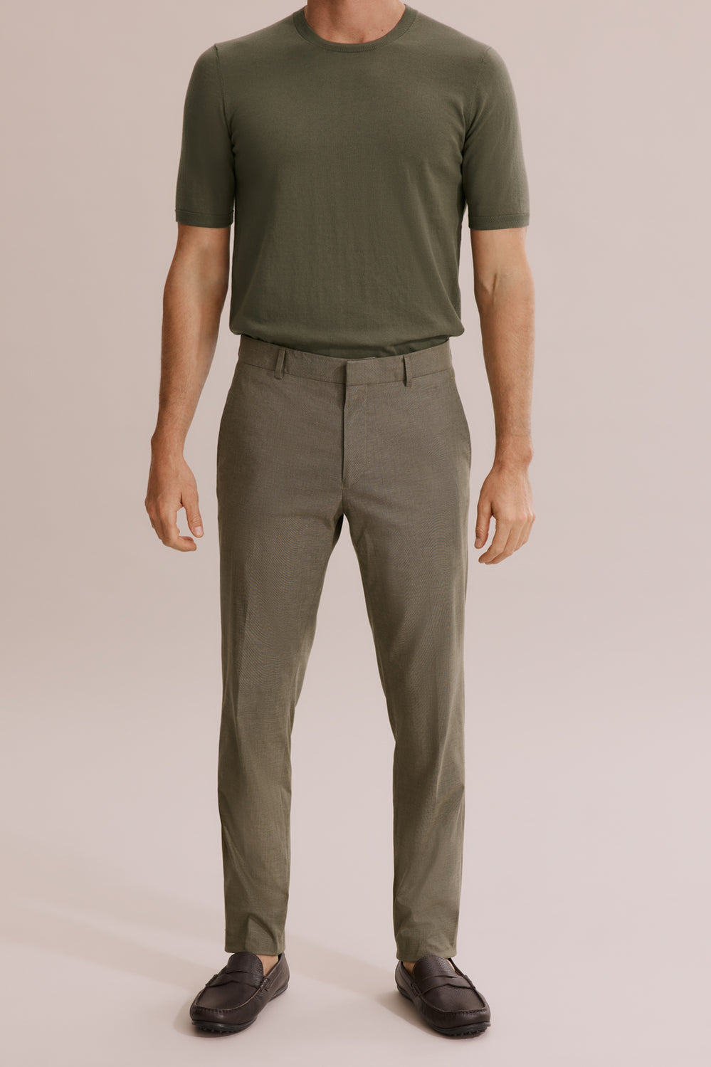 Slim Fit Cotton Stretch Pant