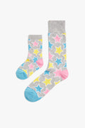 Cotton Father Child Star Sock Pack Of 2