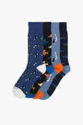 Cotton Sea Life Sock Pack Of 4