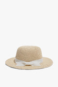 Bow Straw Hat