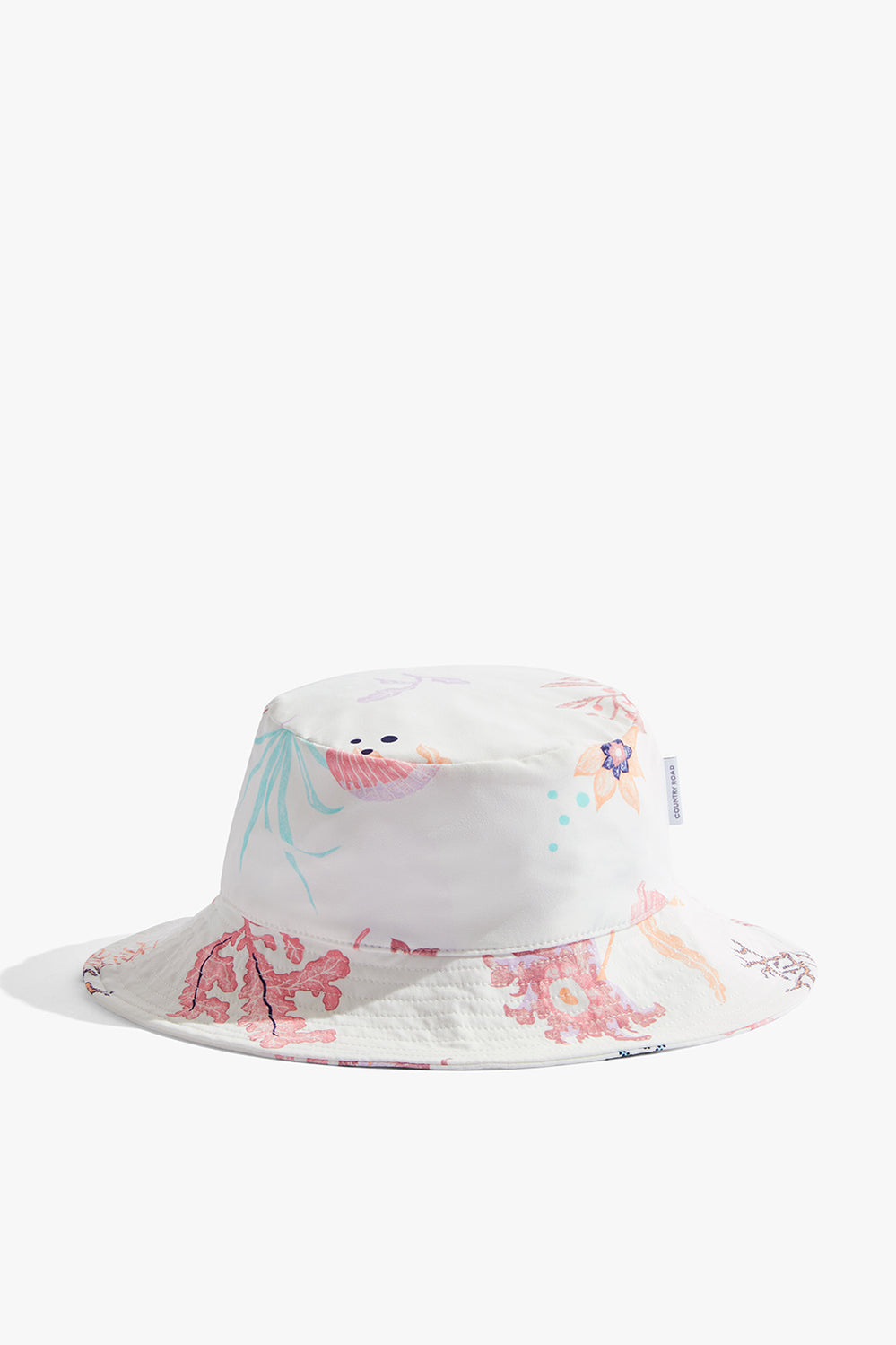 Nylon Sea Floral Swim Hat